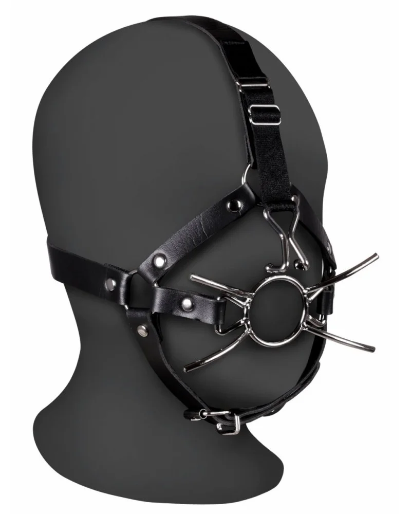 Bâillon avec Crochet nasal Gag Cross noir sextoys et accessoires sur La Boutique du Hard