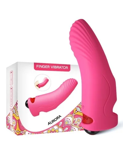 Gaine de Doigt Vibrante Aurora 6.5 x 3cm sextoys et accessoires sur La Boutique du Hard