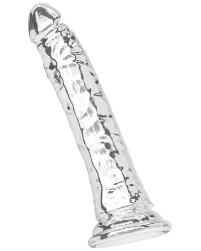 Gode Sans Bourse Diamond Dick 23 x 4.5cm Transparent sextoys et accessoires sur La Boutique du Hard