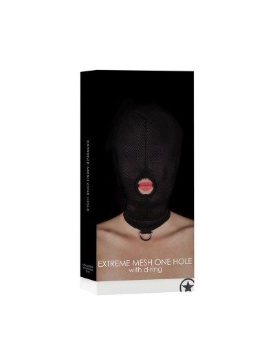 Cagoule Sm D-Ring One Hole sextoys et accessoires sur La Boutique du Hard