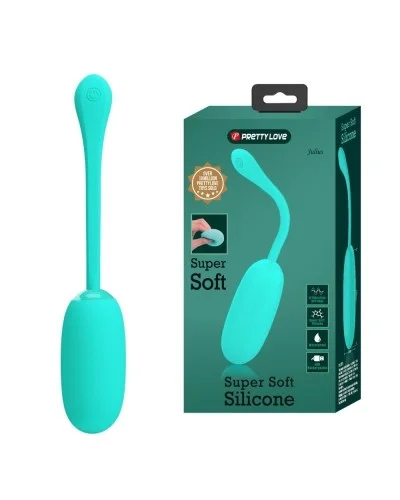 Oeuf Vibrant Julius Turquoise 8 x 3.2cm sextoys et accessoires sur La Boutique du Hard