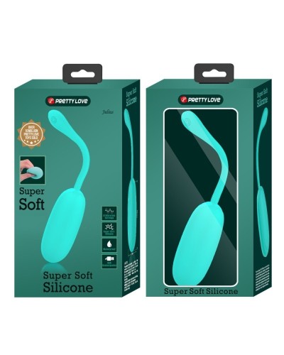 Oeuf Vibrant Julius Turquoise 8 x 3.2cm sextoys et accessoires sur La Boutique du Hard