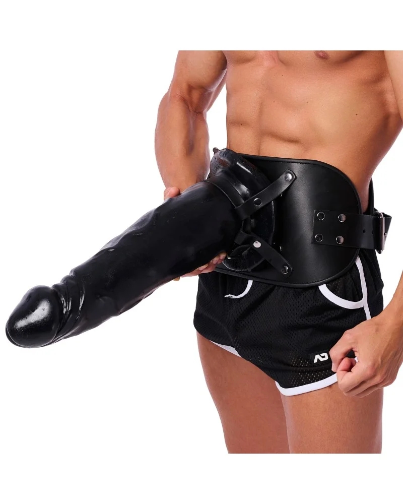 Harnais en cuir pour grand gode sextoys et accessoires sur La Boutique du Hard