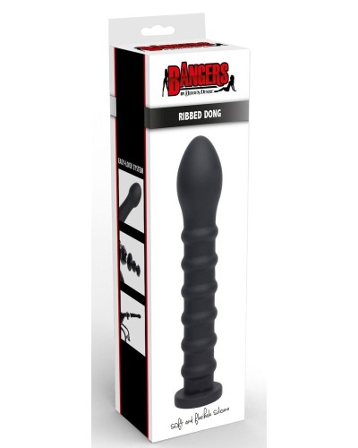 Gode Easy-Lock Ribbed 19 x 4cm sextoys et accessoires sur La Boutique du Hard