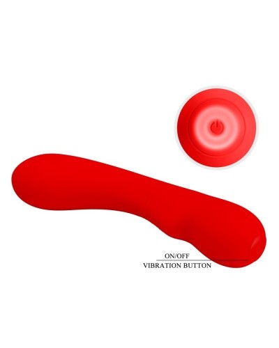 Stimulateur Prostatique Vibrant Matt 15 x 4cm Rouge sextoys et accessoires sur La Boutique du Hard