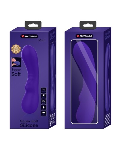 Stimulateur Prostatique Vibrant Matt 15 x 4cm Indigo sextoys et accessoires sur La Boutique du Hard