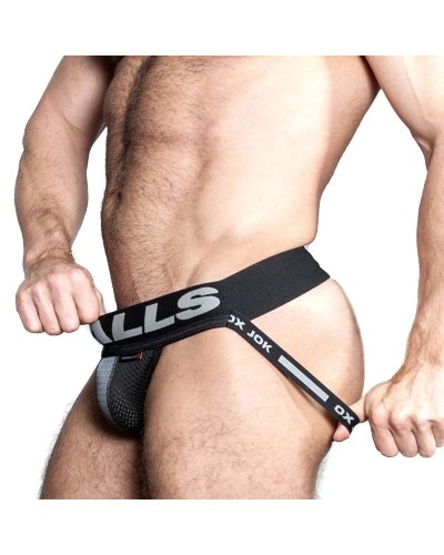 Jockstrap Oxjok Airmesh Noir sextoys et accessoires sur La Boutique du Hard