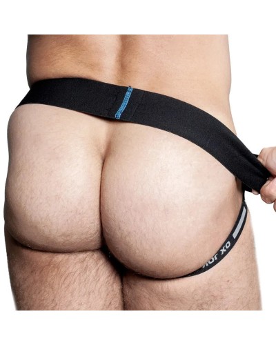 Jockstrap Oxjok Airmesh Bleu sextoys et accessoires sur La Boutique du Hard