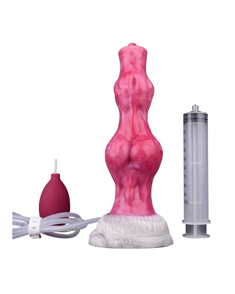 Gode Éjaculateur Wolfaw 16.5 x 5.5cm Rose sextoys et accessoires sur La Boutique du Hard