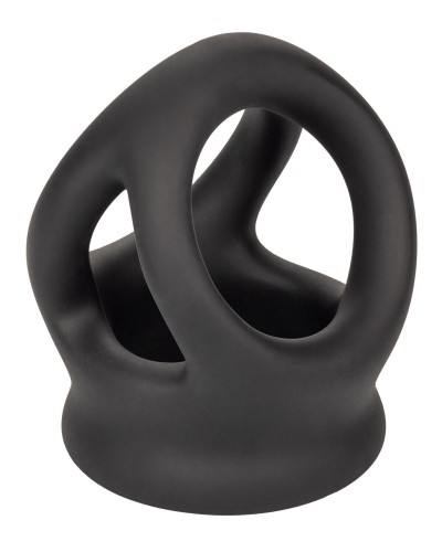 Ballstretcher en silicone Alpha Dual 37 mm Noir sextoys et accessoires sur La Boutique du Hard