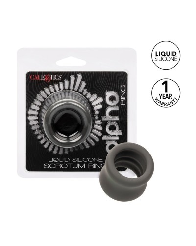 Ballstretcher Alpha Scrot 35 mm - Hauteur 45 mm Gris sextoys et accessoires sur La Boutique du Hard