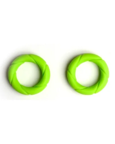 Lot de 2 Cokrings Ready Rings Verts sextoys et accessoires sur La Boutique du Hard