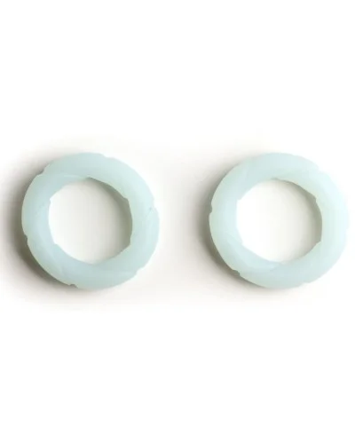 Lot de 2 Cockrings Ready Rings 28 mm Phosphorescents sextoys et accessoires sur La Boutique du Hard