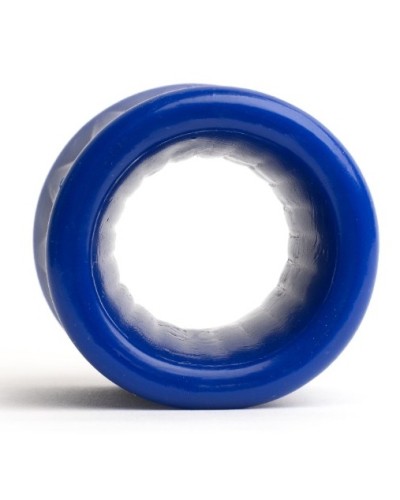 Ballstretcher souple Deep Stack 32 mm - Hauteur 50 mm Bleu sextoys et accessoires sur La Boutique du Hard