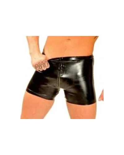 Short en Latex Coupe cycliste avec Zip sextoys et accessoires sur La Boutique du Hard