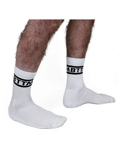 Chaussettes blanches BTTM x2 Paires sextoys et accessoires sur La Boutique du Hard