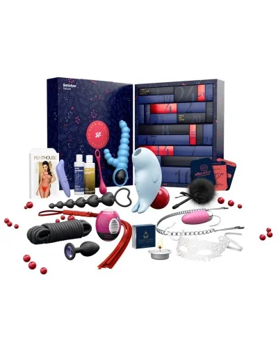 Calendrier de l'Avent Érotique Satisfyer Deluxe 2024 sextoys et accessoires sur La Boutique du Hard