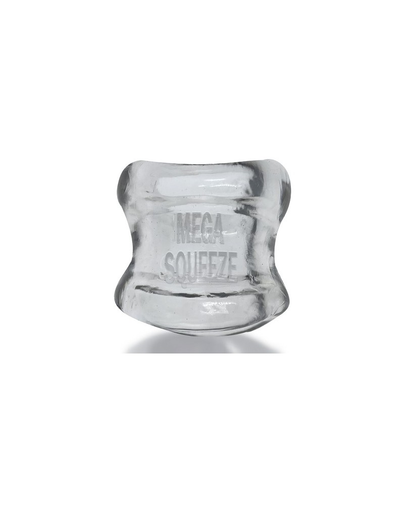 Ballstretcher Mega Squeeze 30 mm - Hauteur 50 mm Transparent sextoys et accessoires sur La Boutique du Hard