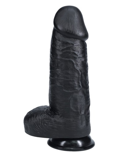 Gode Extra Thick 21 x 8cm Noir sextoys et accessoires sur La Boutique du Hard