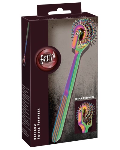 Roue à Picots Triple Pinwheel 18.5cm sextoys et accessoires sur La Boutique du Hard