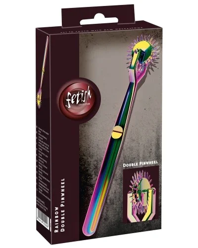 Roue à picots Double Pinwheel 16.5cm sextoys et accessoires sur La Boutique du Hard