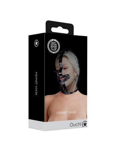 Cagoule en Résille Fishnet sextoys et accessoires sur La Boutique du Hard