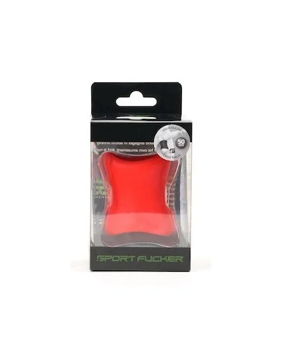 Ballstretcher Ergo Balls Hauteur 40 mm Rouge sextoys et accessoires sur La Boutique du Hard