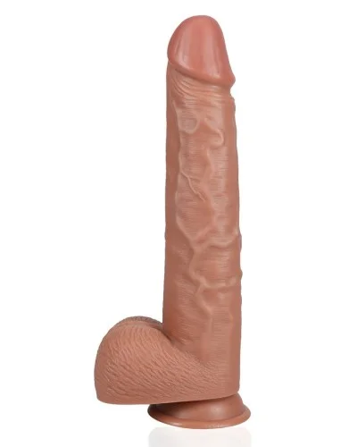 Gode Extra Long 26.5 x 6.5cm Marron sextoys et accessoires sur La Boutique du Hard