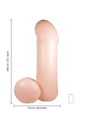 Pénis Gonflable Blow Me Up 140cm sextoys et accessoires sur La Boutique du Hard