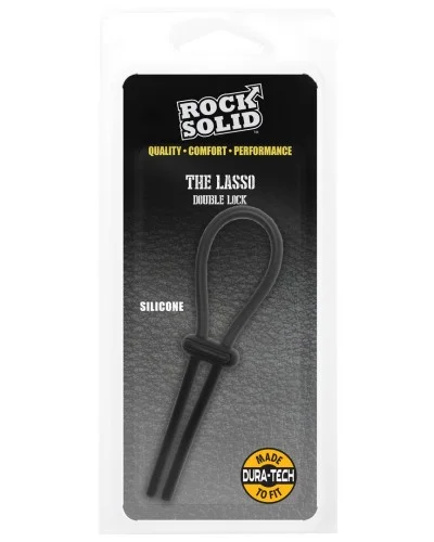 Cockring Lasso Double Noir sextoys et accessoires sur La Boutique du Hard