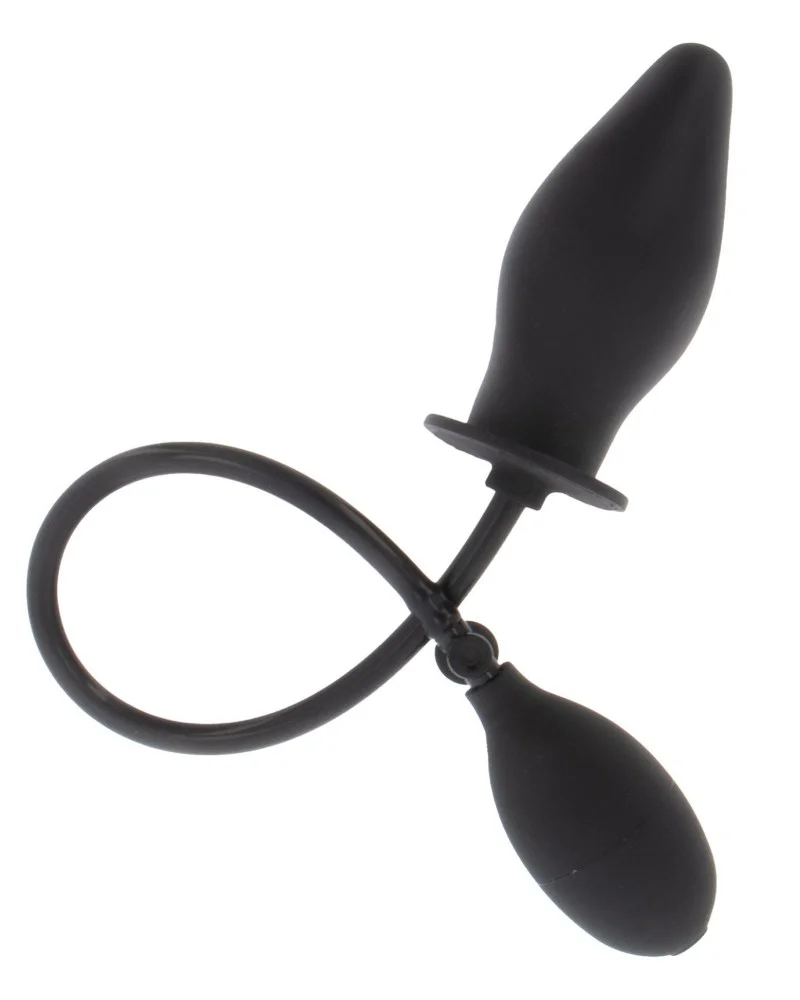 Plug gonflable Butt Advanced 12 x 4.5 cm Noir sextoys et accessoires sur La Boutique du Hard