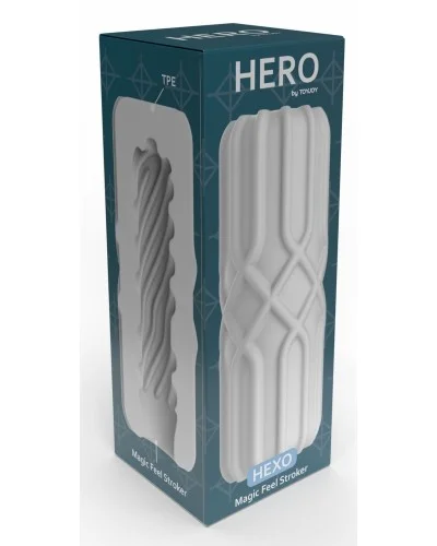 Masturbateur HERO HEXO Blanc sextoys et accessoires sur La Boutique du Hard