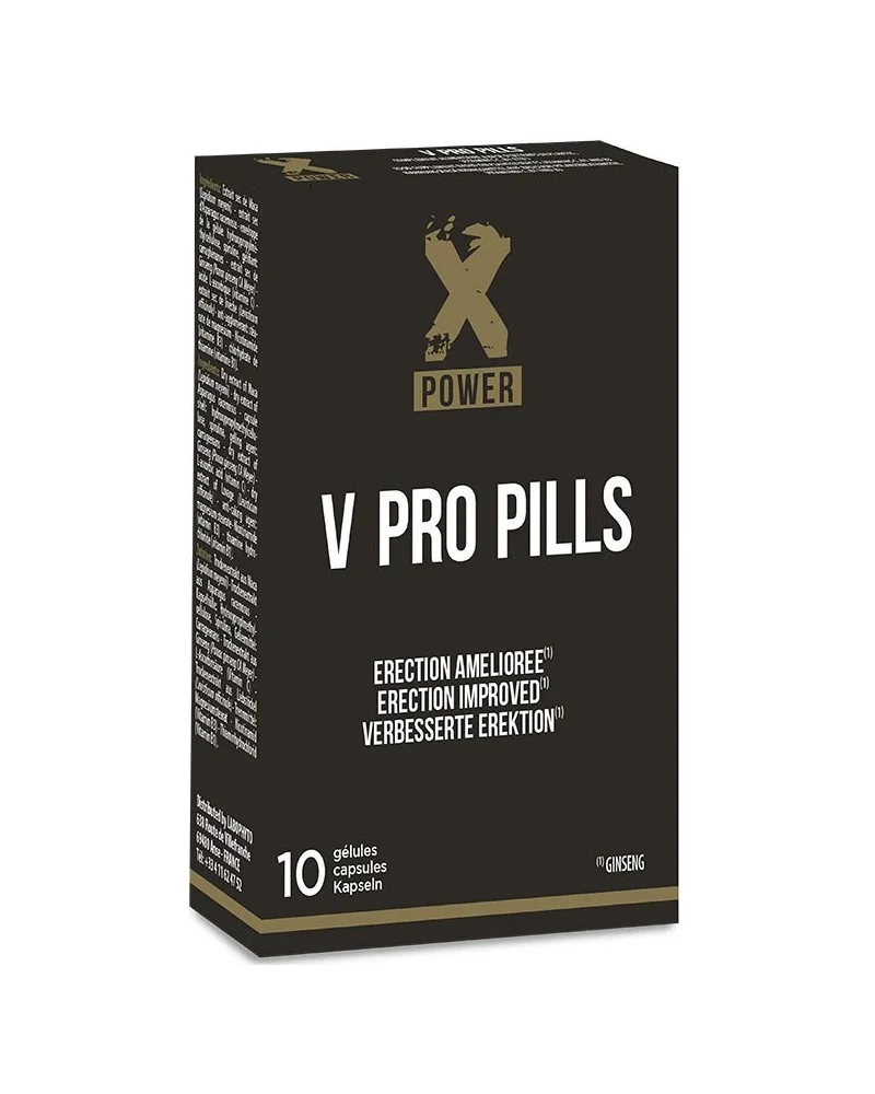 Stimulant V Pro Pills 10 gélules sextoys et accessoires sur La Boutique du Hard