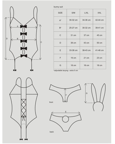 Bunny - 4 pièces sextoys et accessoires sur La Boutique du Hard