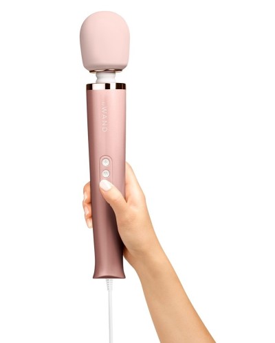 Wand Powerful Plug-In 34cm - Tête 62mm Rose Gold sextoys et accessoires sur La Boutique du Hard