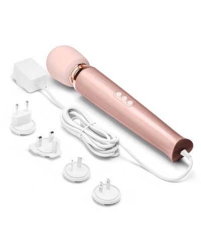 Wand Powerful Plug-In 34cm - Tête 62mm Rose Gold sextoys et accessoires sur La Boutique du Hard