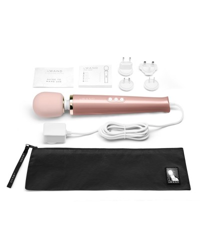 Wand Powerful Plug-In 34cm - Tête 62mm Rose Gold sextoys et accessoires sur La Boutique du Hard