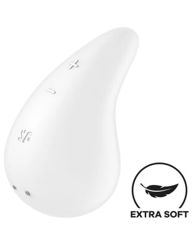 Stimulateur de Clitoris Dew Drop Blanc sextoys et accessoires sur La Boutique du Hard