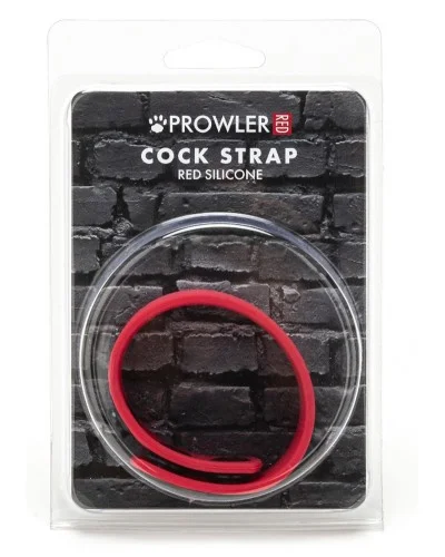 Cockring ajustable Cock Strap Rouge sextoys et accessoires sur La Boutique du Hard