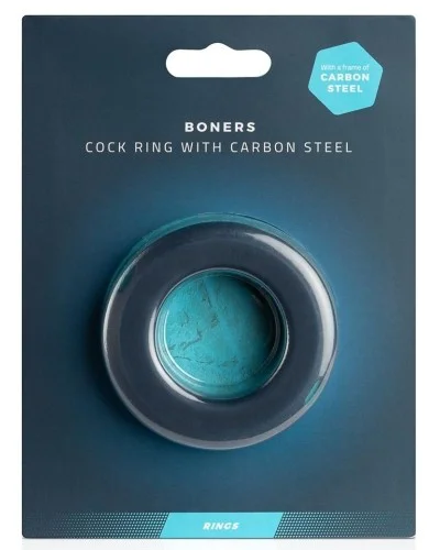 Cockring Carbon Steel Noir sextoys et accessoires sur La Boutique du Hard