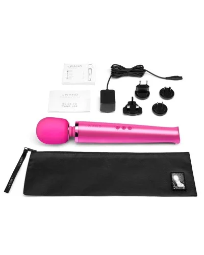 Wand Original 33cm Tête 62mm Rose sextoys et accessoires sur La Boutique du Hard