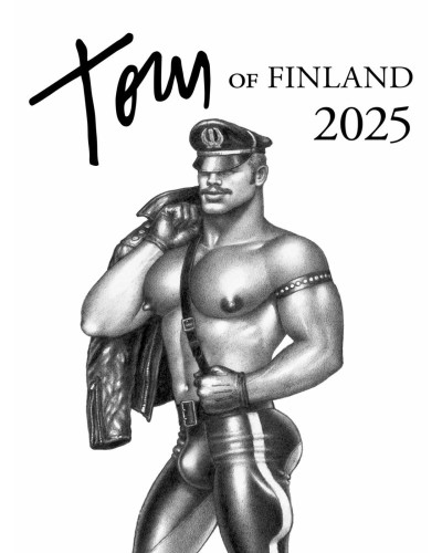 Calendrier 2025 Tom of Finland sextoys et accessoires sur La Boutique du Hard