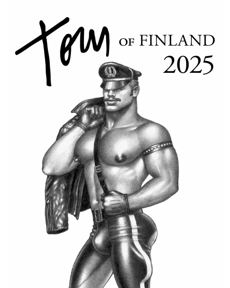 Calendrier 2025 Tom of Finland sextoys et accessoires sur La Boutique du Hard