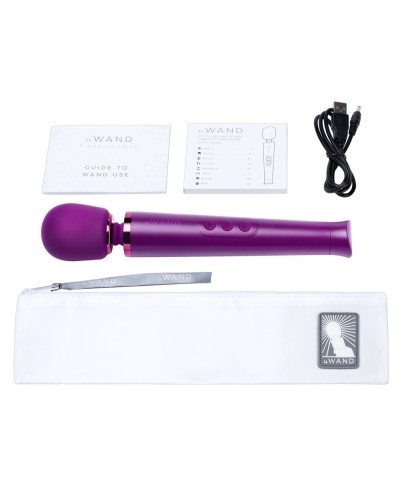 Wand Petite 25cm Tête 47mm Prune sextoys et accessoires sur La Boutique du Hard