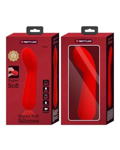 Stimulateur Prostatique Vibrant Faun 14 x 3.4cm Rouge sextoys et accessoires sur La Boutique du Hard