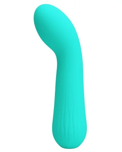 Stimulateur Prostatique Vibrant Faun 14 x 3.4cm Turquoise sextoys et accessoires sur La Boutique du Hard