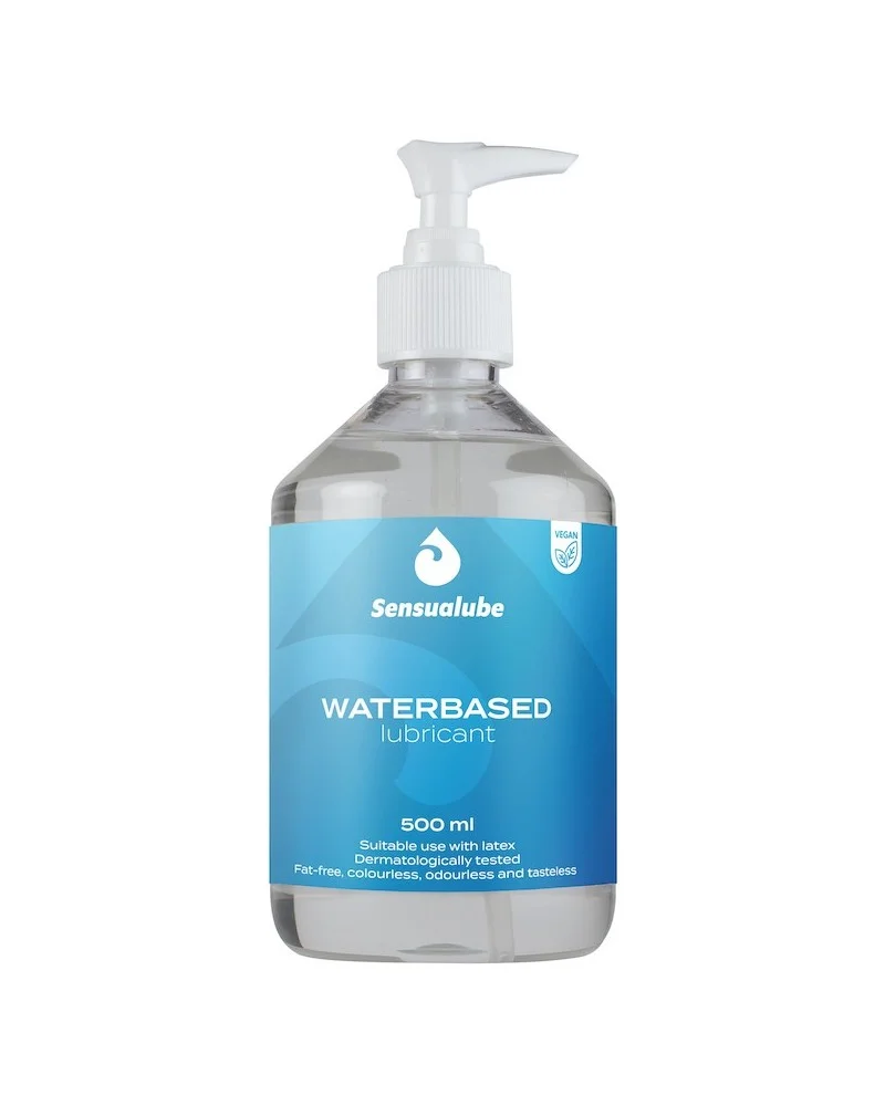 Lubrifiant à base d'eau Sensualube Water 500ml sextoys et accessoires sur La Boutique du Hard