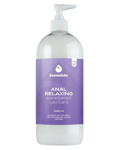 Lubrifiant relaxant Sensualube Anal Relaxing 1 Litre sextoys et accessoires sur La Boutique du Hard