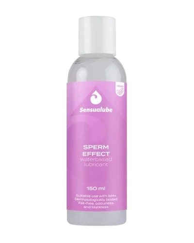 Lubrifiant Aspect Sperme Sensualube Sperm Effect 150ml sextoys et accessoires sur La Boutique du Hard