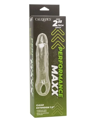 Gaine de pénis transparente Performance Maxx 18 x 5cm sextoys et accessoires sur La Boutique du Hard